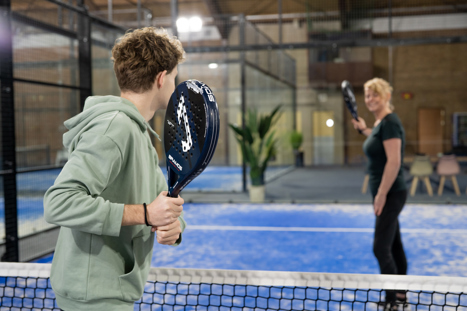 1 Tegen 1 Padelwedstrijd Padelclub Nederland