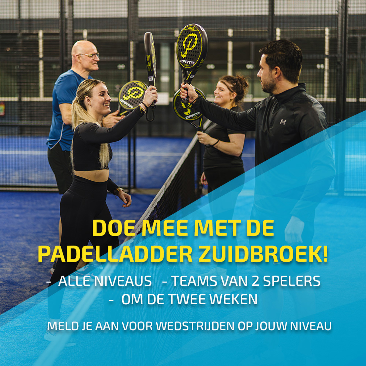 Padelladder Zuidbroek